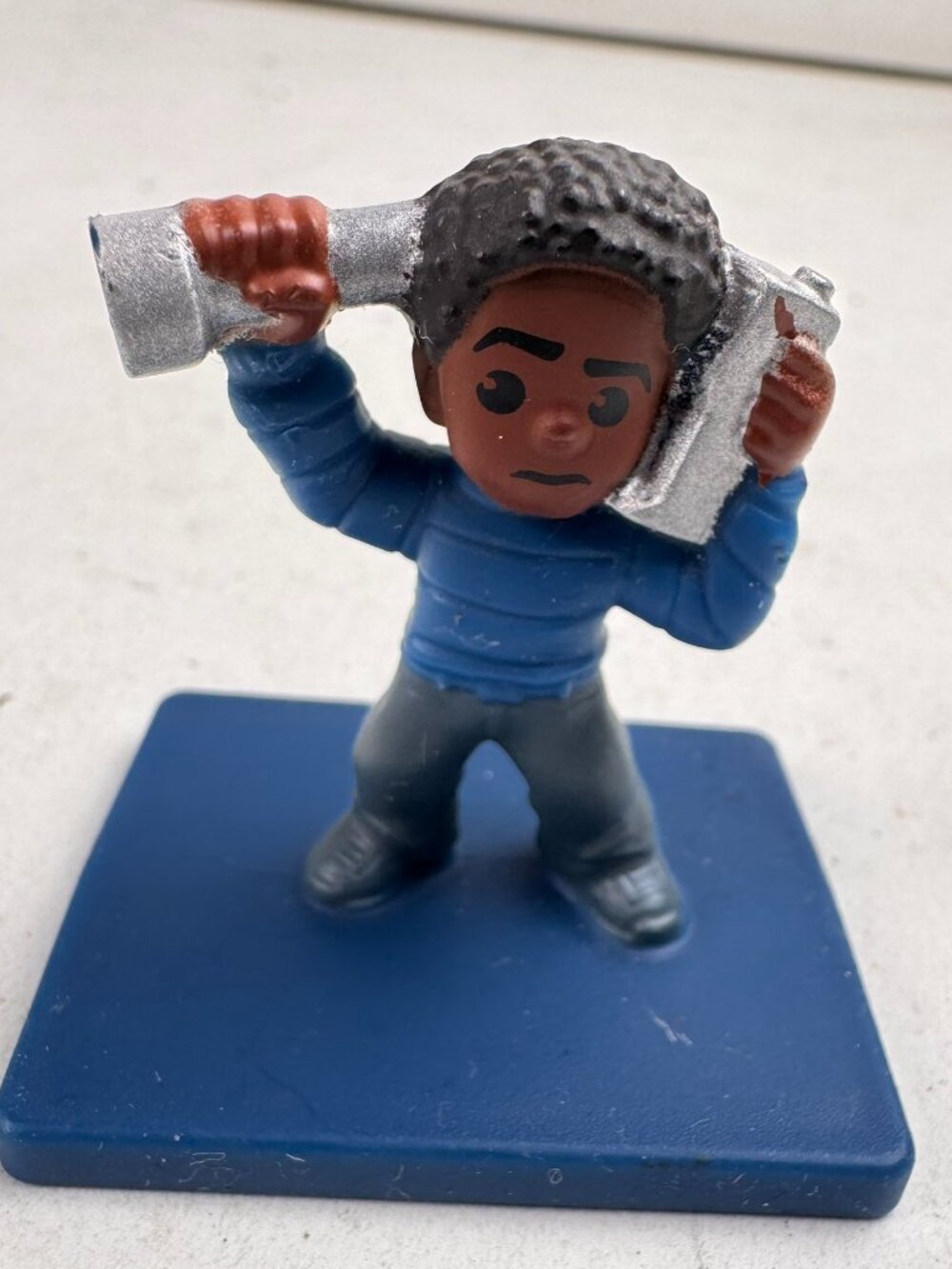 McDonald's 2025 Netflix Stranger Things Lucas Sinclair Mini Figure Toy 2" A5